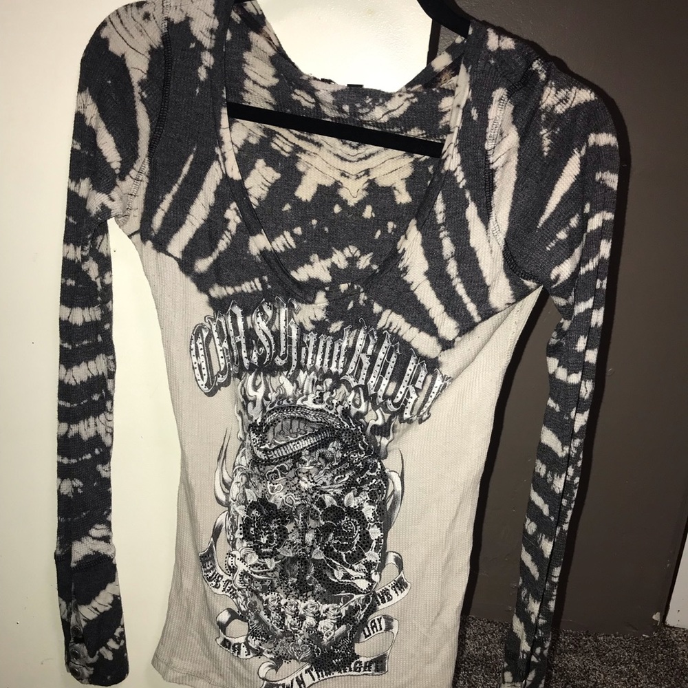Crash & burn long sleeve thermal shirt